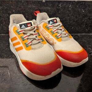 Adidas X Lego Play Toddler  Sneakers -  Orange And Yellow - Size 7.5t